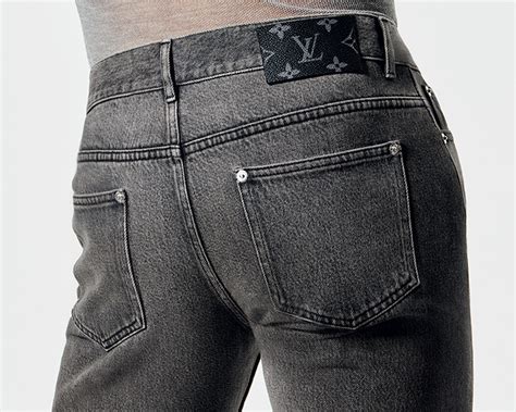 louis vuitton jeans grey|louis vuitton men's skinny jeans.